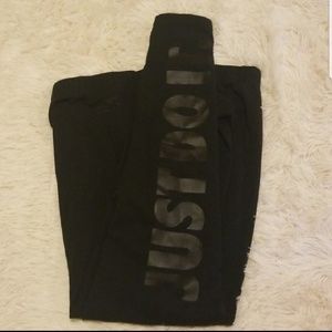 Nike Just Do It print leggings
